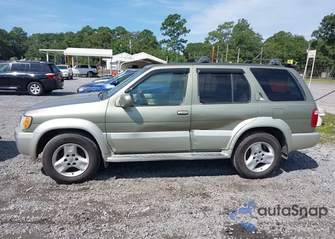 2002 Infiniti Qx4 Luxury из США, поврежденный, VIN JNRDR09X72W211283